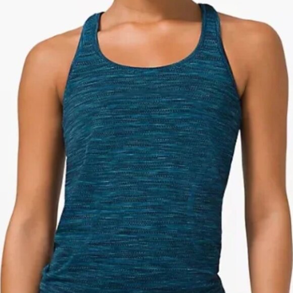 lululemon athletica Tops - Lululemon Athletica Swiftly Tech Tank Top – Prism Turquoise – Size 12